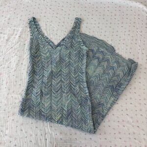 Madden NYC Blue Mermaid Maxi Dress (XS)